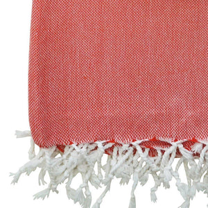 Hamam Towel XXL Ellen handwoven - red