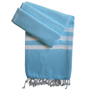 Hamam towel Mavi handwoven - turquoise - Hamamista
