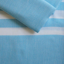 Download the image in the gallery viewer, Hamam cloth Mavi handwoven - turquoise - Hamamista