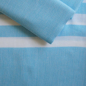 Hamam towel Mavi handwoven - turquoise - Hamamista
