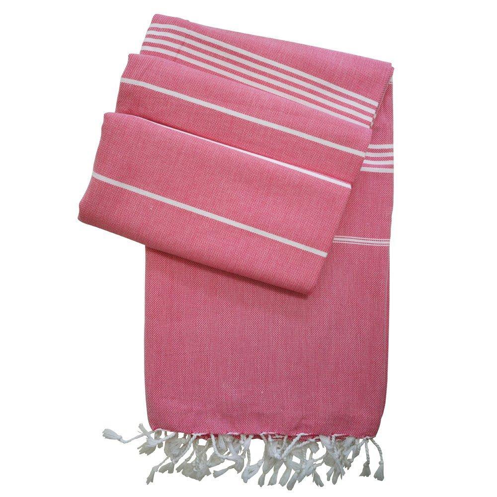 Hamam Towel XXL Ellen handwoven - fuchsia