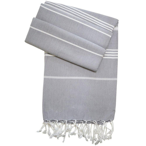Hamam Towel XXL Ellen handwoven - grey