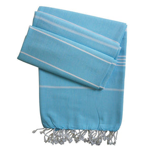 Hamam Towel Ellen handwoven - turquoise