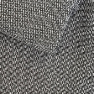 Hamam Towel Enis dark grey/light grey