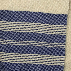 Hamam towel Lino blue - hand-woven and pre-washed