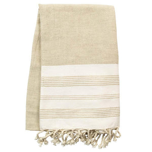 Linen Hamam Towel Lino White
